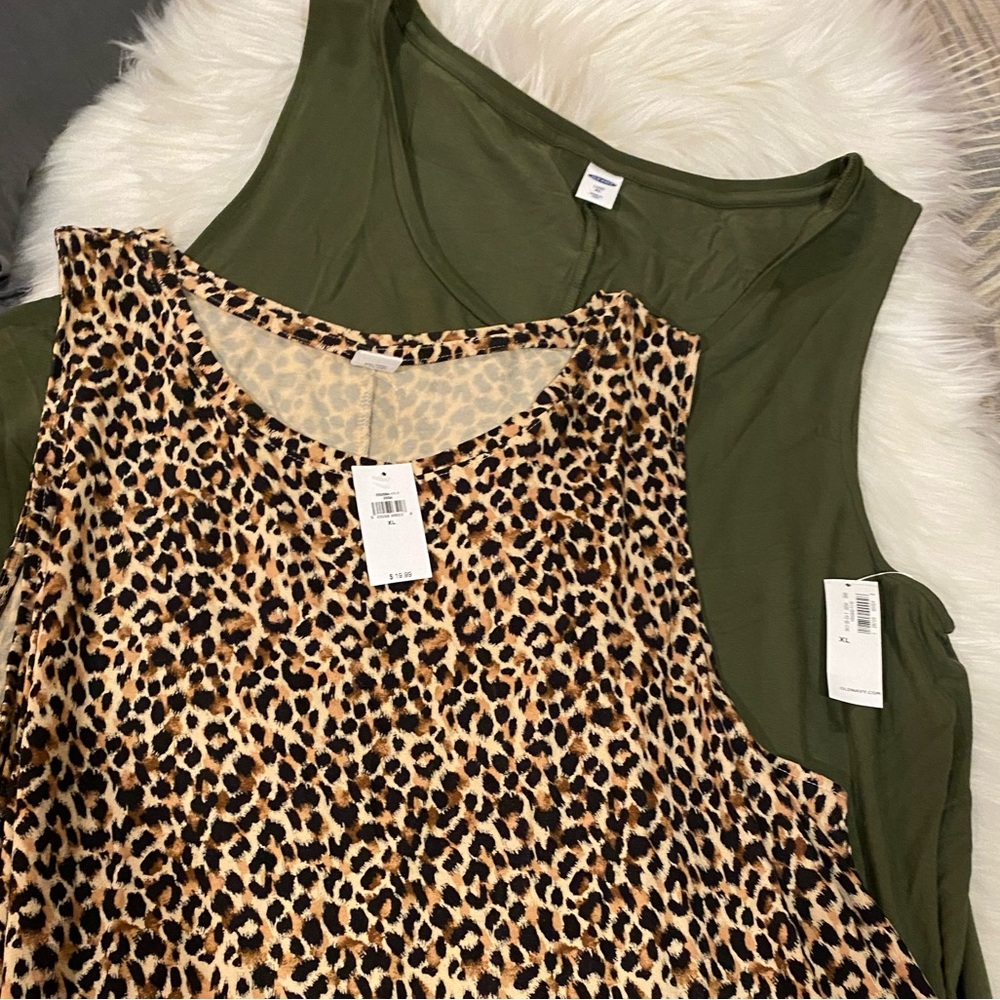 Old Navy Luxe Swing Tank Bundle
